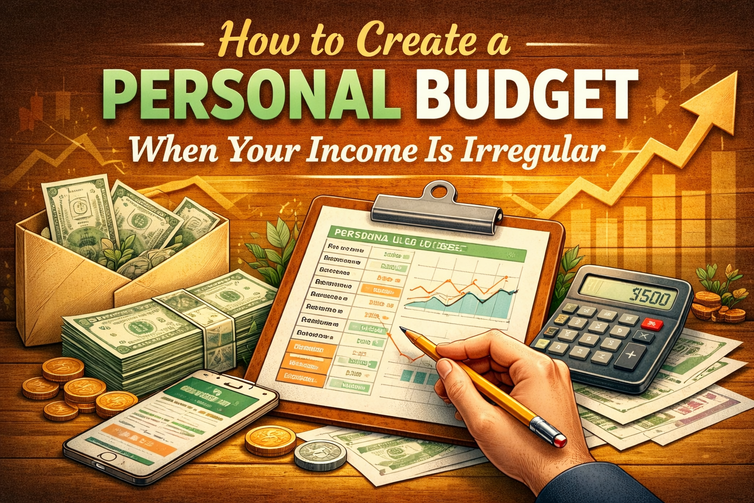How to Create a Personal Budget When Your Income Is Irregular