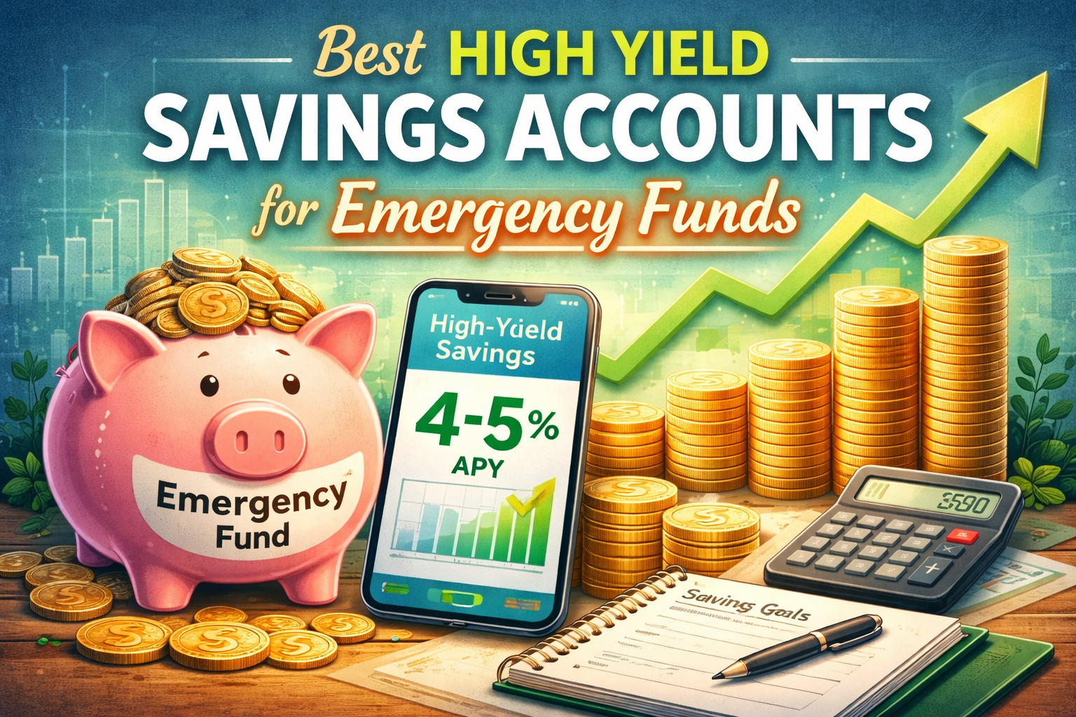 Best High Yield Savings Accounts for Emergency Funds